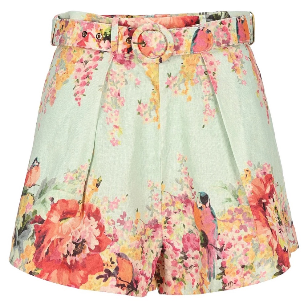Zimmermann Floral Print Shorts - Multicolor